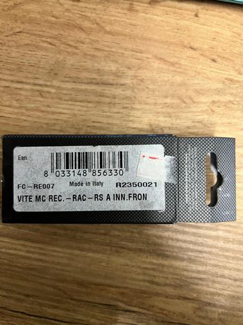 Campagnolo, Ultra Torque Crank Bolt FC-RE007