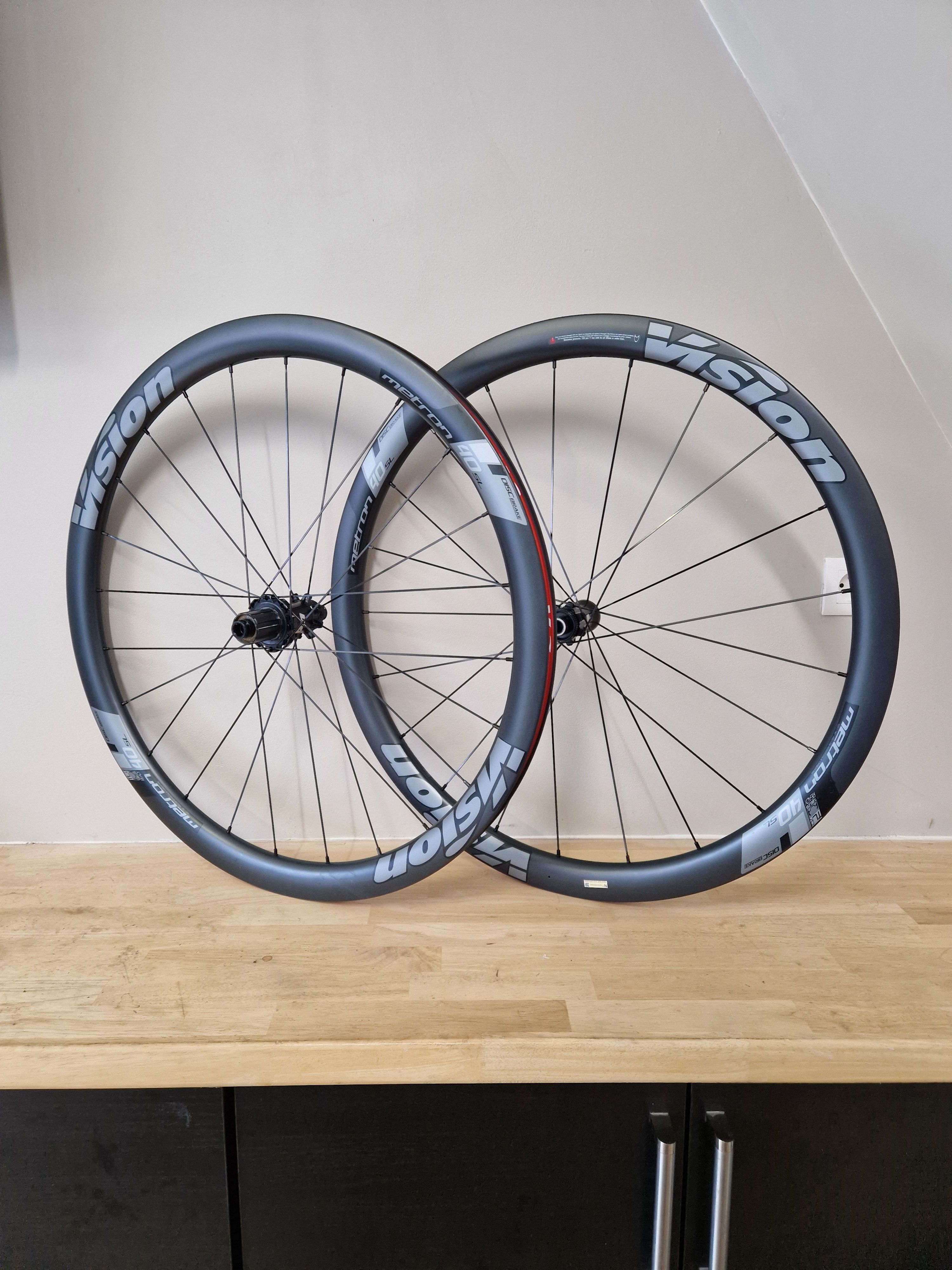 Roue Metron 40 Sl Vision Vision Metron 40 SL Disc Carbon Wheelset 2025