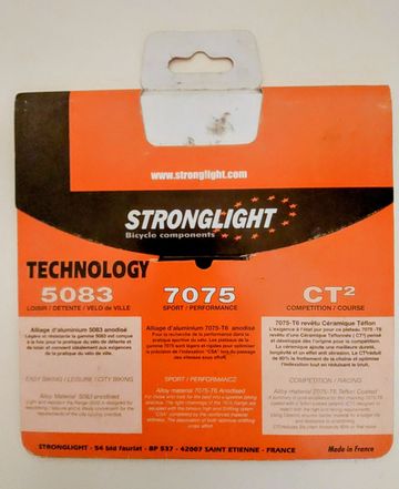 Brugt Stronglight Road 7075-36D // BCD 110mm bike — billede 3 af 6