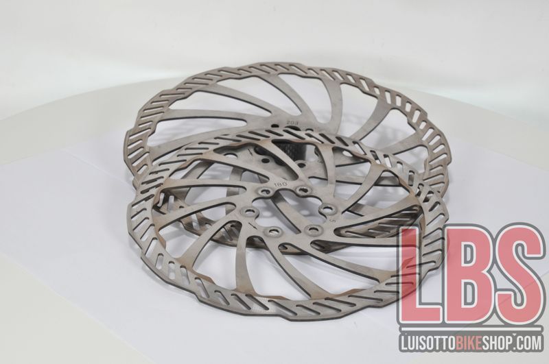 Używany Sram Pair of Brake Rotors 200mm & 180mm Brakes