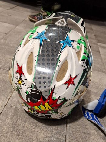 w-tech, Downhill Kids Helmet S