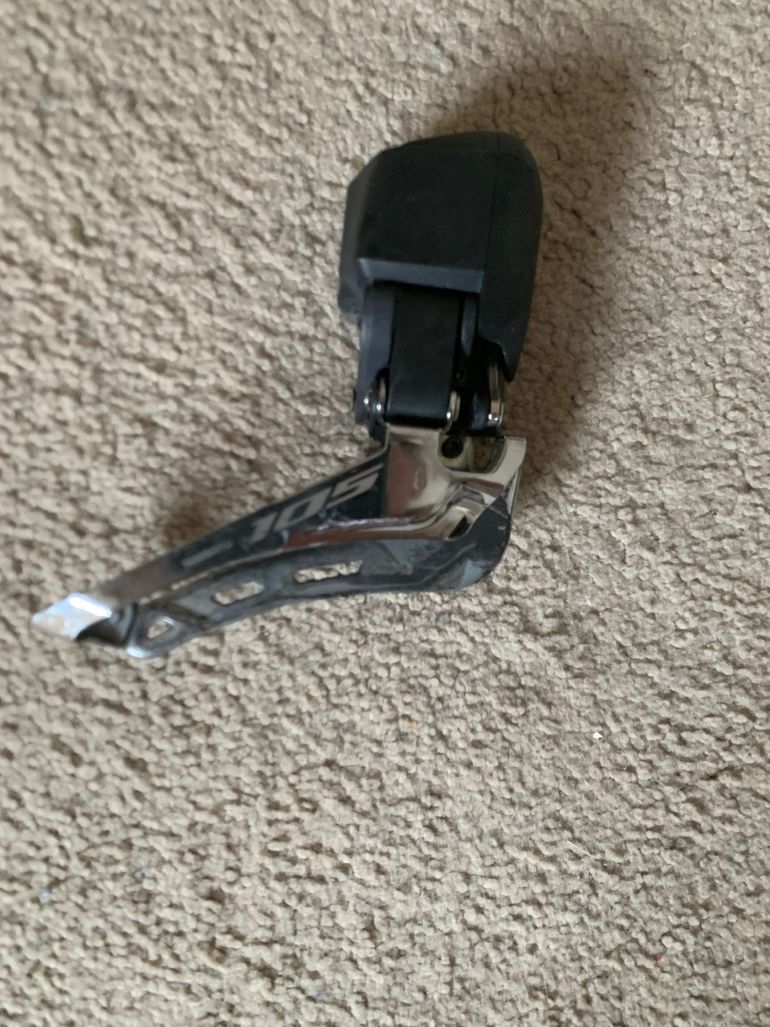 Used shimnao Shimano 105 di2 12 front derailleur 2025 bike — image 1 of 2
