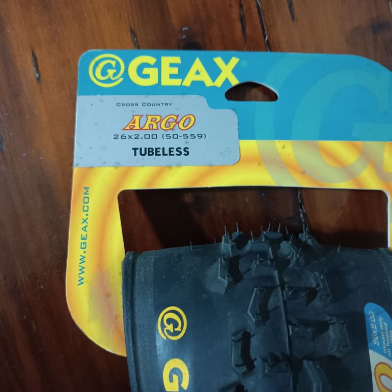 Used Geax copertone  Argo Tubless 26x2.00 bike — image 2 of 4