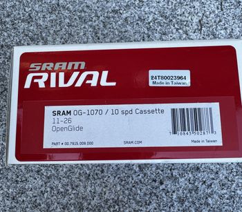 Used Sram Rival OG-1070 10 Speed 11-26T bike — image 4 of 5