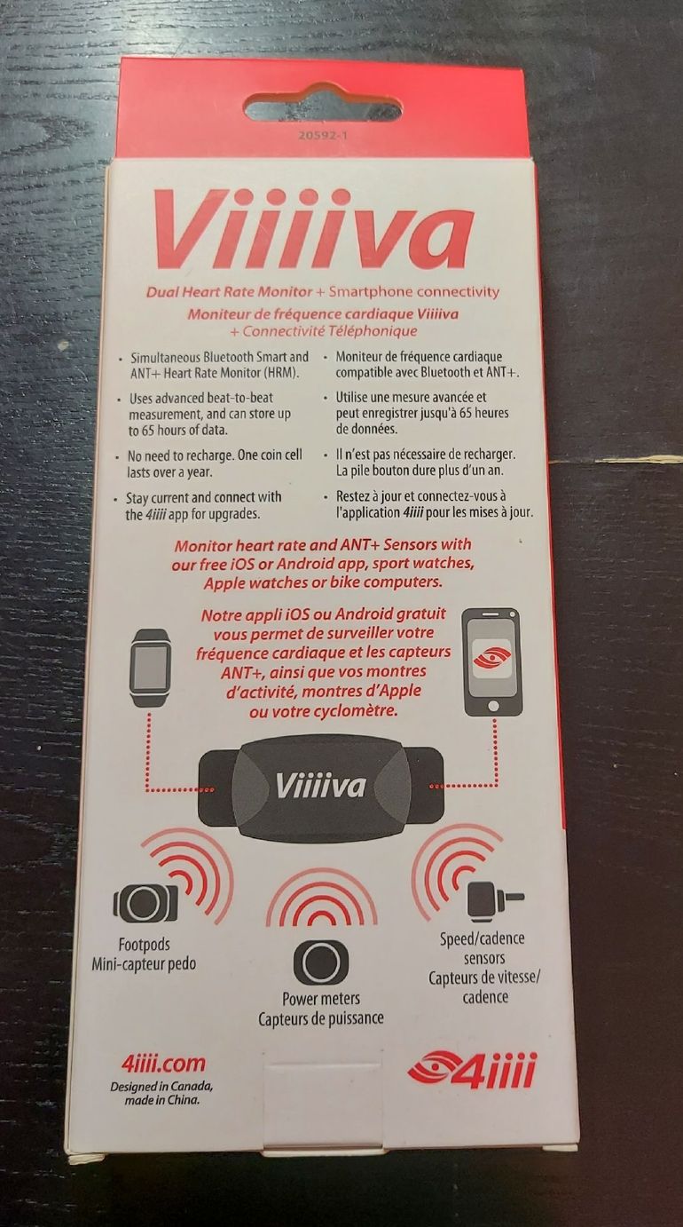 4iiii 4iiii Viiiiva Dual Heart Rate Monitor 2023