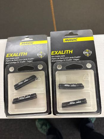 Used Mavic Exalith Rim Brake Pads bike