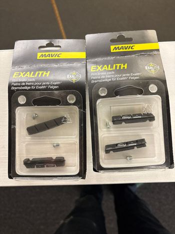 Used Mavic Exalith Rim Brake Pads bike