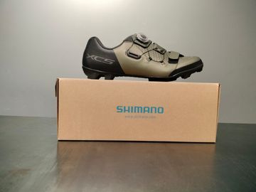 Shimano XC5 44 MOSS GREEN nuovo 2024 Cycling Shoes d'occasion