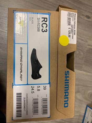 Used Shimano RC3 black 39 2025 bike — image 3 of 3