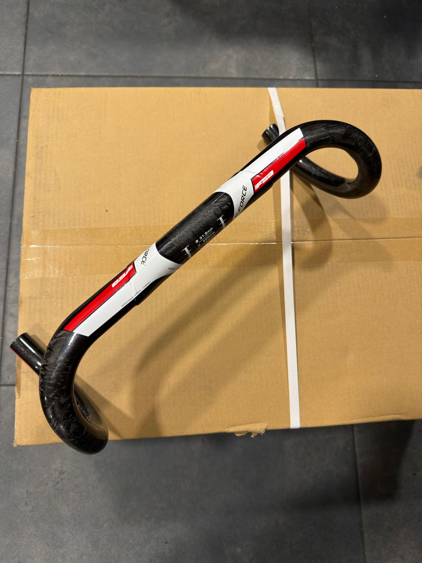 FSA K-FORCE カーボン ドロップ ハンドル 400 31.8 【公式通販】