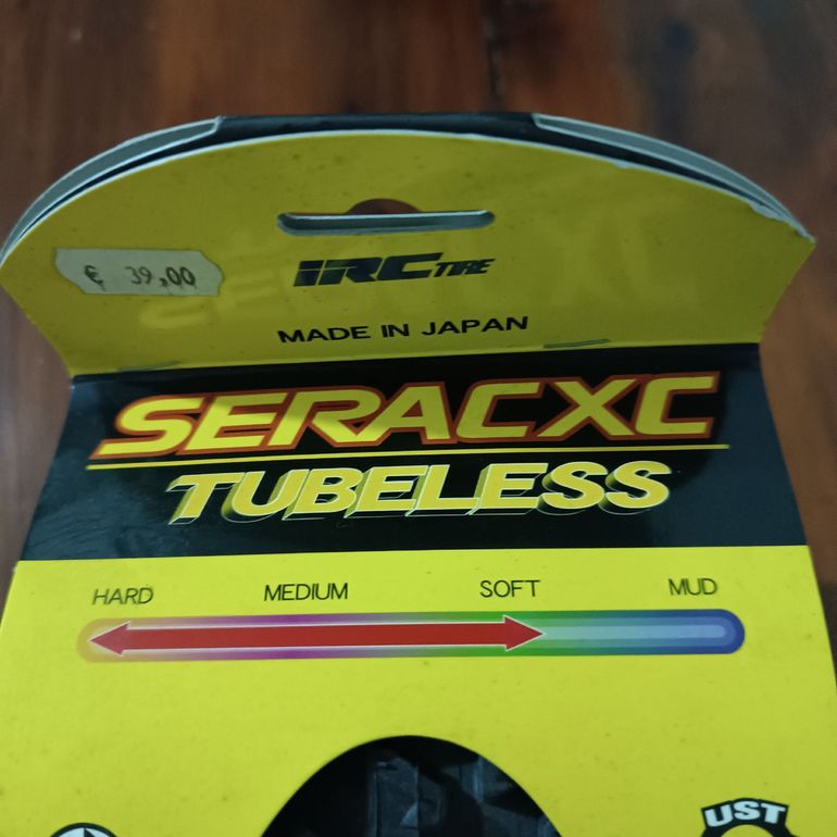 Used IRC Copertone  Serac XC 26x2.10 Tubless bike — image 3 of 4