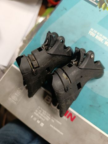 Used Campagnolo 2 ergopower left 2008 bike — image 3 of 3