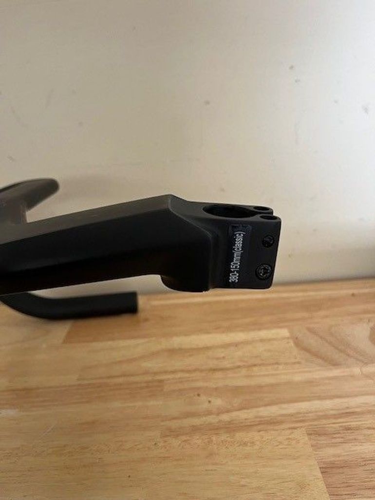 Used Syncros Creston iC SL Aero 380mm 150mm Black Matt 2025 bike — image 5 of 5