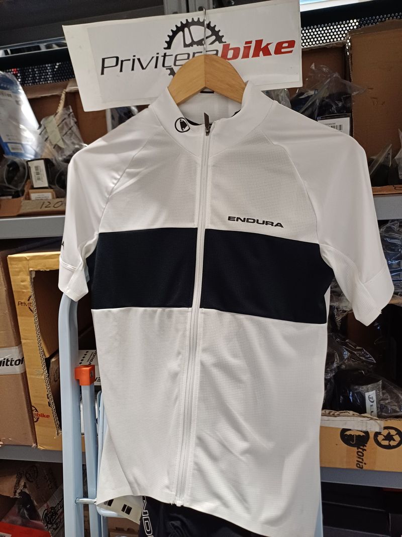 Używany Endura COMPLETINO FS260-PRO WHITE M - E3192WH/E7117BK-M 2023 Cycling Clothing
