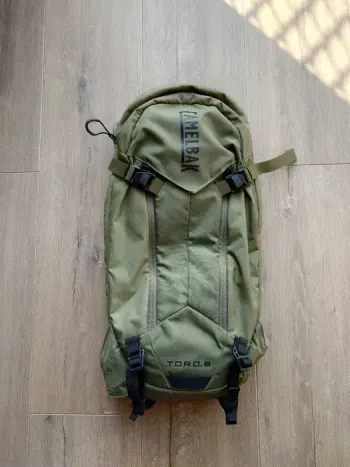 Used Camelbak T.O.R.O. Protector 8 Hydration Pack with spine protector CE2 bike — image 1 of 6