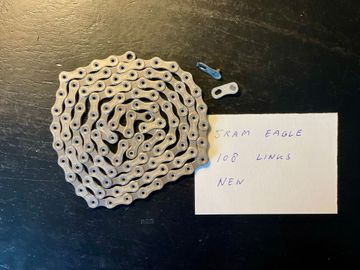 Used Sram Eagle GX chain, new, 108 links 2025 Drivetrain & Pedals