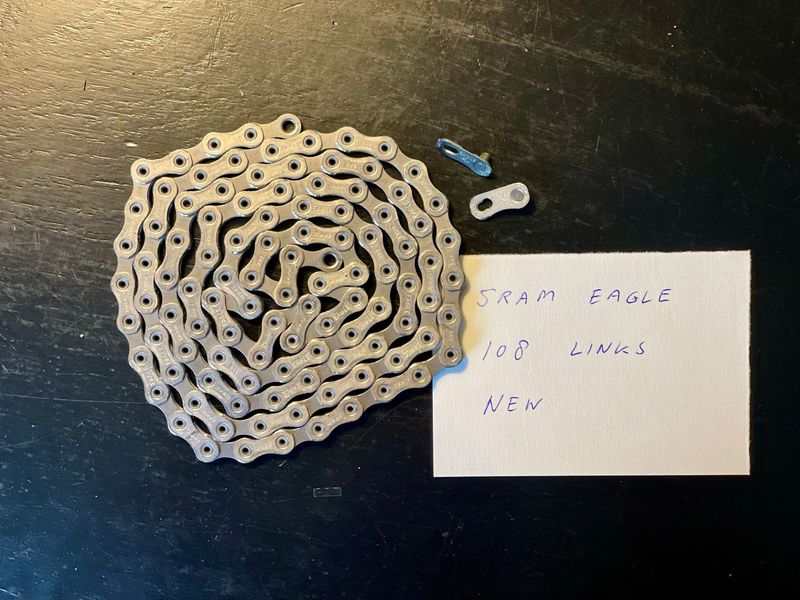 Used Sram Eagle GX chain, new, 108 links 2025 Drivetrain & Pedals