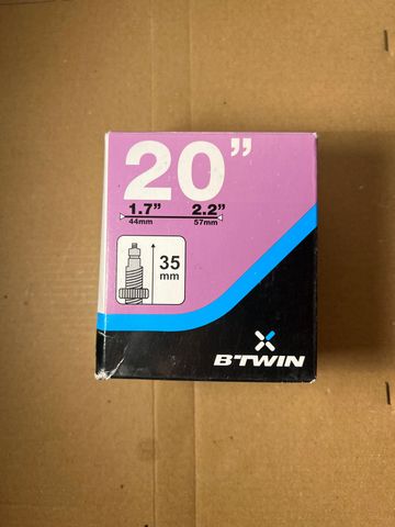 Tweedehands Decathlon Camera d’Aria Btwin 20” 2025 Tyres & Tubes