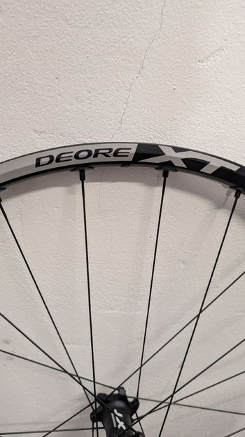 Used Shimano Front Wheel  XT 26" Quick Release 2015 bike — image 2 of 6
