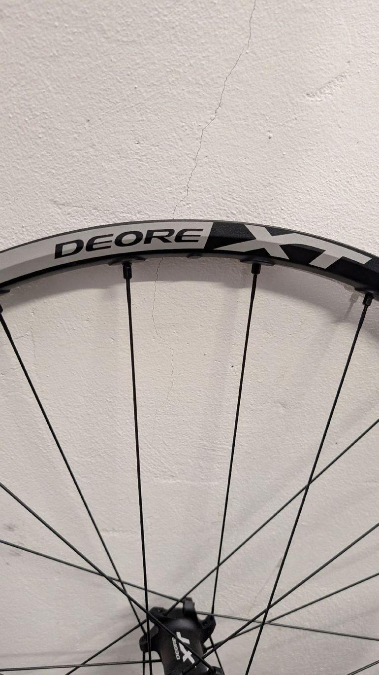 Used Shimano Front Wheel  XT 26" Quick Release 2015 bike — image 2 of 6