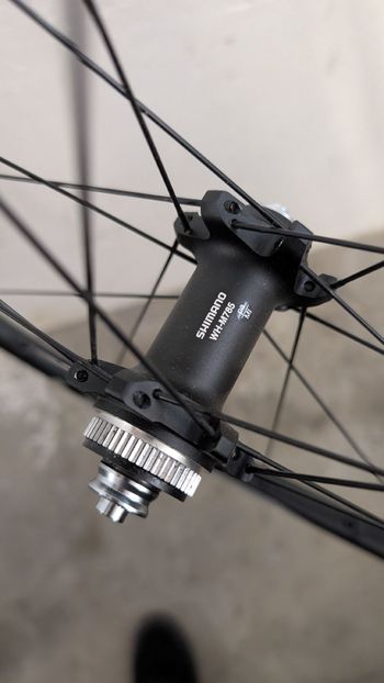 Used Shimano Front Wheel  XT 26" Quick Release 2015 bike — image 5 of 6