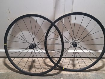 Mavic, aluminum wheelset