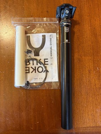 Bikeyoke, Reggisella telescopico  divine sl31.6 / 30.9 × 400 mm