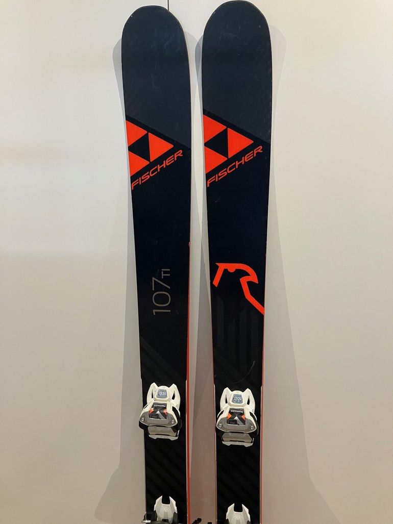 Fischer Fisher Ranger 107 Ti Skis 182cm + Marker Griffon 13