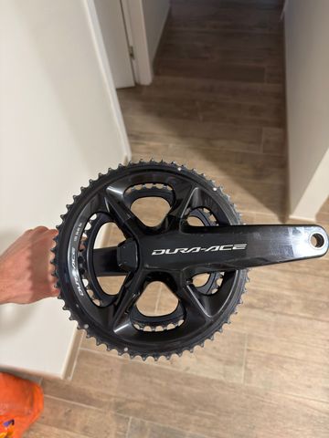 Used Shimano dura ace crank with power meter 2024 Drivetrain & Pedals