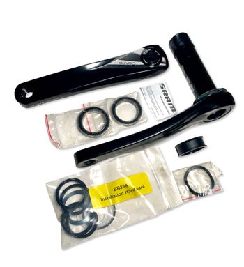 Used Quarq BB30 PF30 Crank Arms 172.5mm Size SRAM 8 Bolt 2020 bike — image 2 of 8