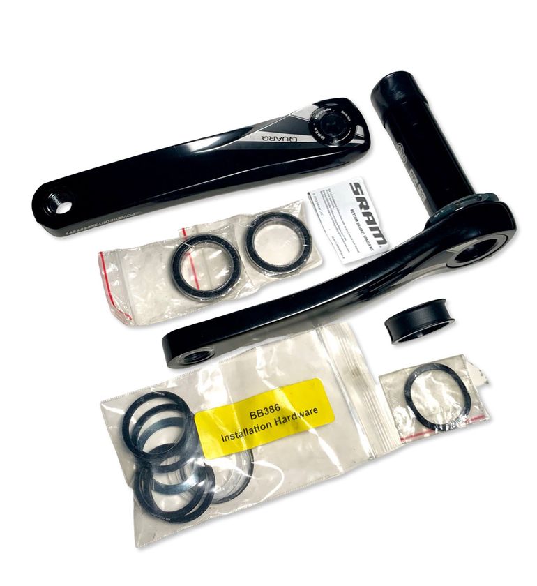 Used Quarq BB30 PF30 Crank Arms 172.5mm Size SRAM 8 Bolt 2020 bike — image 2 of 8