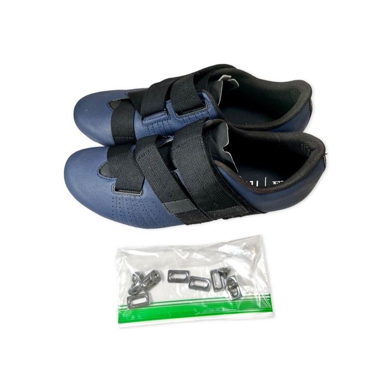 Used Fizik Tempo R5 Powerstrap Road Shoes NAVY/Black EU 43 US 9.5 2022 Cycling Shoes