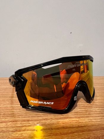 pawer race vedo occhiali per ciclismo pari al nuovo, usati pochissime volte. 2024 Cycling Accessories usato