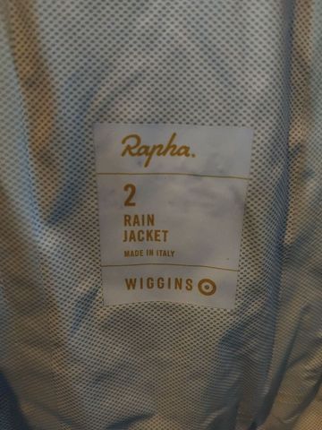 Brugt Rapha Team Wiggins Edition Rain Jacket bike — billede 5 af 8