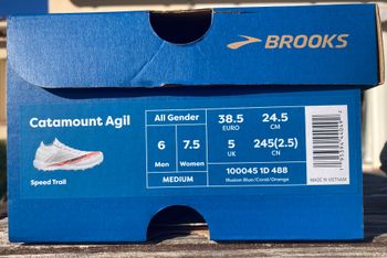 Used Brooks Brooks Catamount Agil Trailrunning Shoes 2024 bike — image 1 of 4