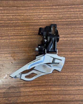 Used Shimano Front Derailleur  Deore FD-M611 3/2sp bike — image 1 of 2