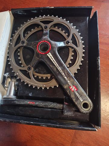 Gebrauchtes Campagnolo Super Record Titanio Crank bike — Bild 7 von 8