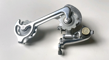 Used Campagnolo rear derailleur Rally 3g 1981 bike — image 2 of 4