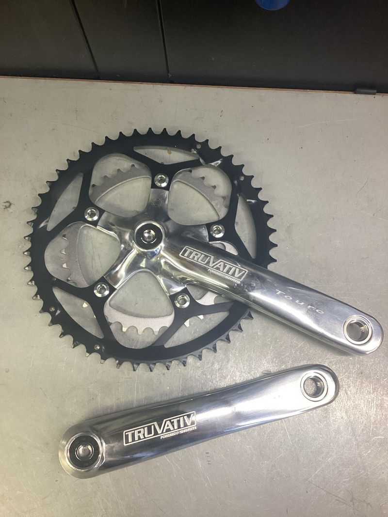 Używany Sram Pédalier Turvativ Isis 36/50 Drivetrain & Pedals