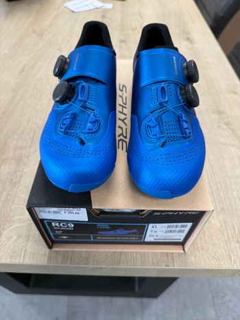 Used Shimano RC902 wide 41 blauw 2024 bike — image 4 of 4