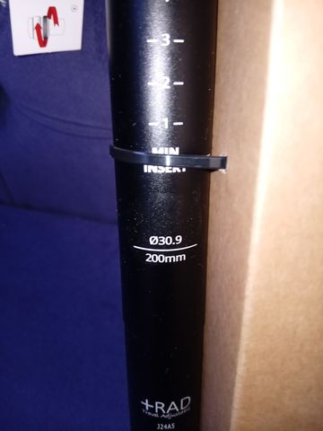 Brugt Giant Contact Switch SL 200mm Travel Seatpost 2025 bike — billede 2 af 3