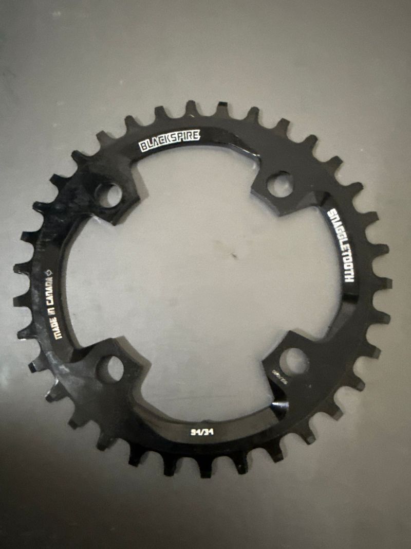 Blackspire coreana 34t Drivetrain & Pedals d'occasion