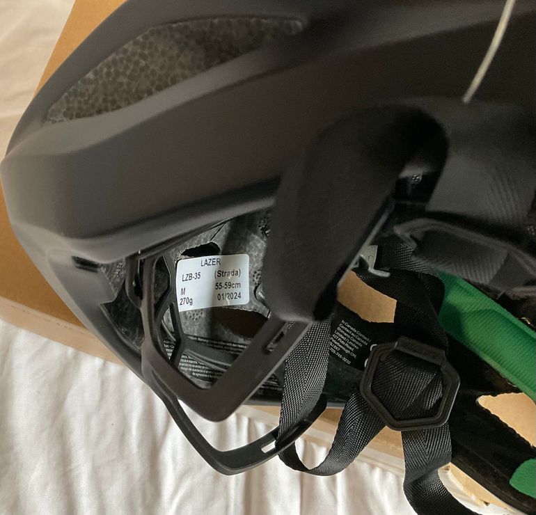Used Lazer Lazer Helmet Strada KinetiCore CE-CPSC 2025 bike — image 5 of 5