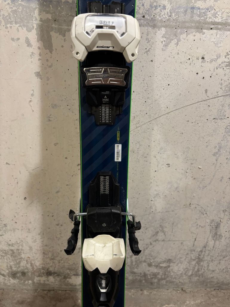 Used Elan Ski élan ripstick 88 172 cm plus fixation réglable bike — image 7 of 8