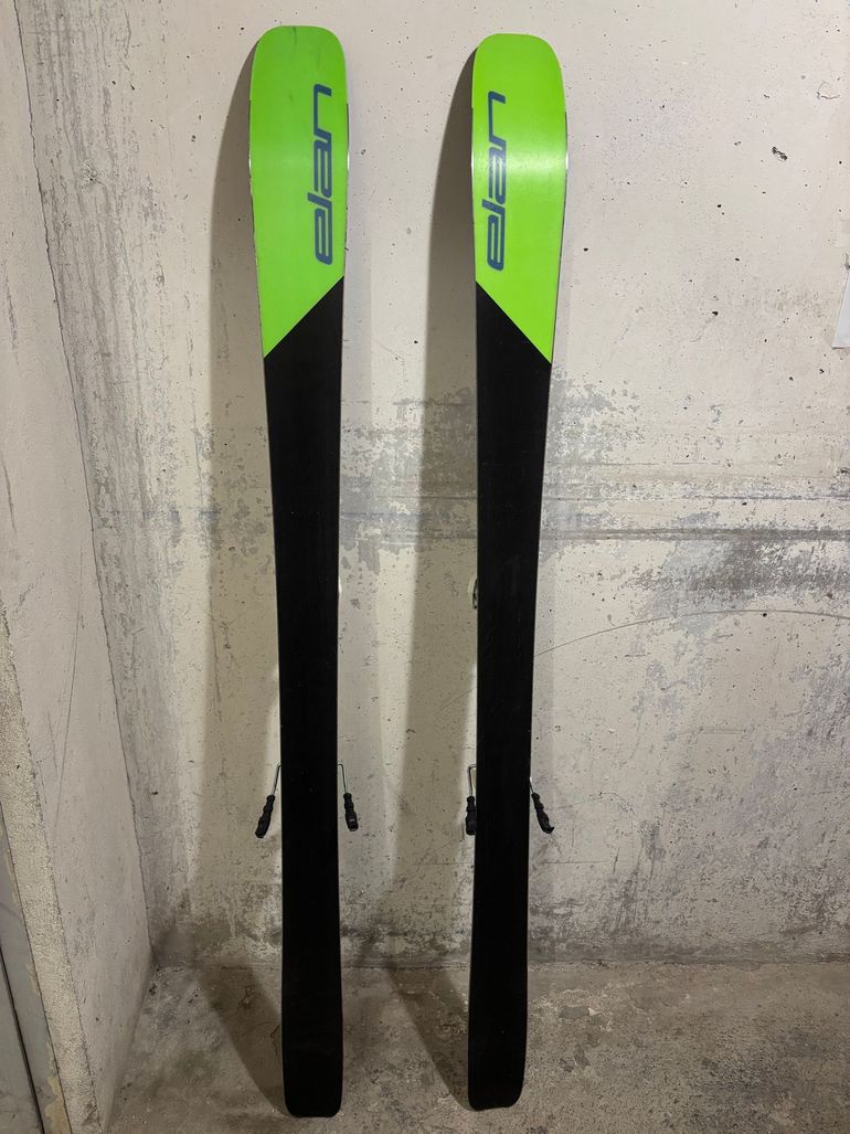 Used Elan Ski élan ripstick 88 172 cm plus fixation réglable bike — image 1 of 8