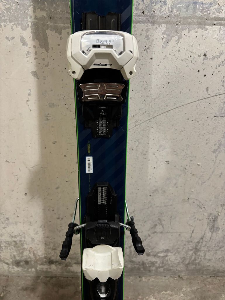 Used Elan Ski élan ripstick 88 172 cm plus fixation réglable bike — image 5 of 8