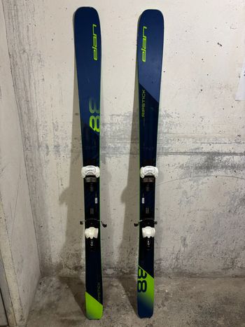 Used Elan Ski élan ripstick 88 172 cm plus fixation réglable bike — image 3 of 8