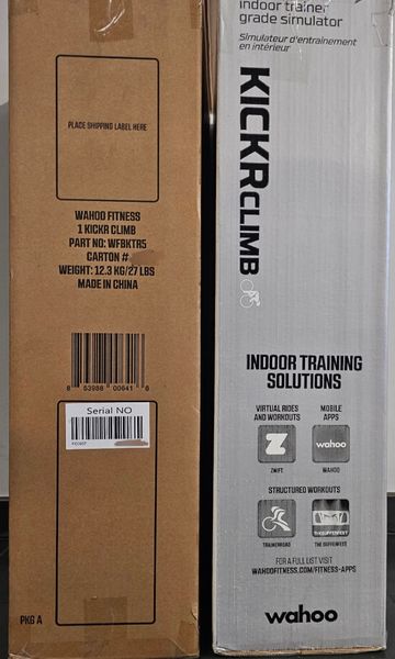 Tweedehands Wahoo KICKR Climb 2025 bike — afbeelding 5 van 6