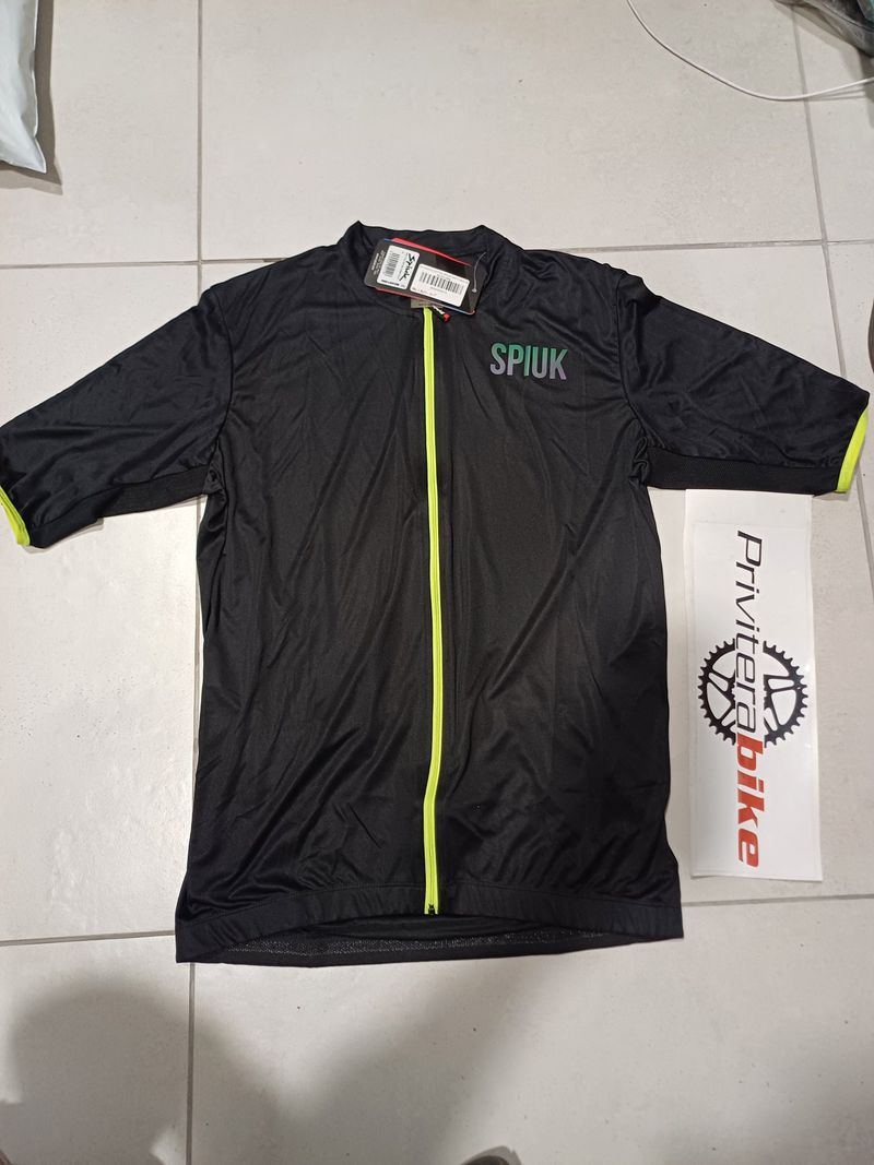 Tweedehands Spiuk MAGLIA ESTIVA ANATOMIC BLACK XL - MCAN19N6 2023 Cycling Clothing