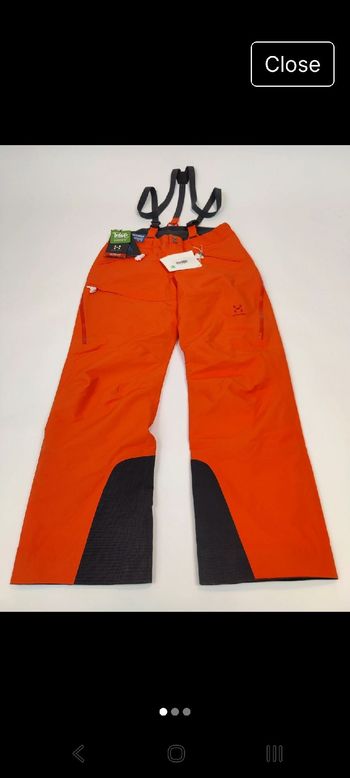 Used Haglofs Haglöfs Line insulated womens ski pant 2024 bike